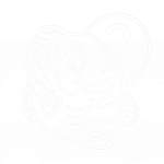 Comic-Fisch mit Fragezeichen über dem Kopf – PlatinCarpBase Maskottchen
