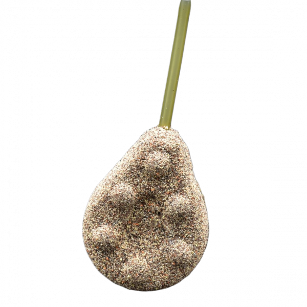 Inline-Blei PCB – Manker Inliner mit Grip-Struktur und Sandoptik, handgegossen für stabile Karpfenmontagen.