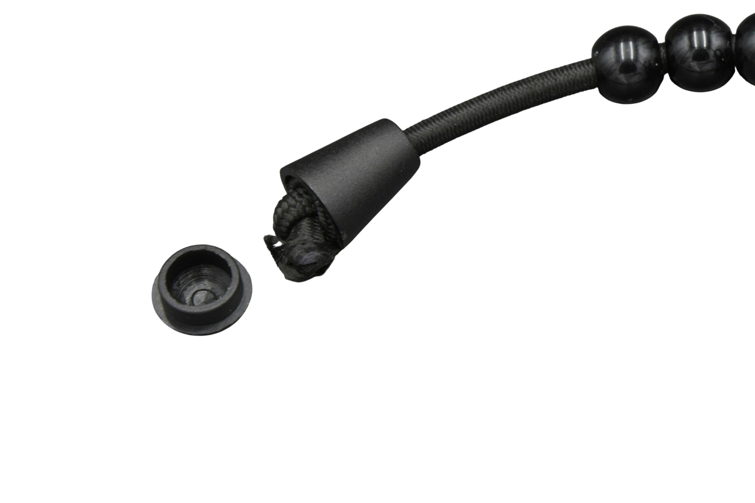 LockStrap Schritt 4 – Knoten einsetzen und Kappe schließen