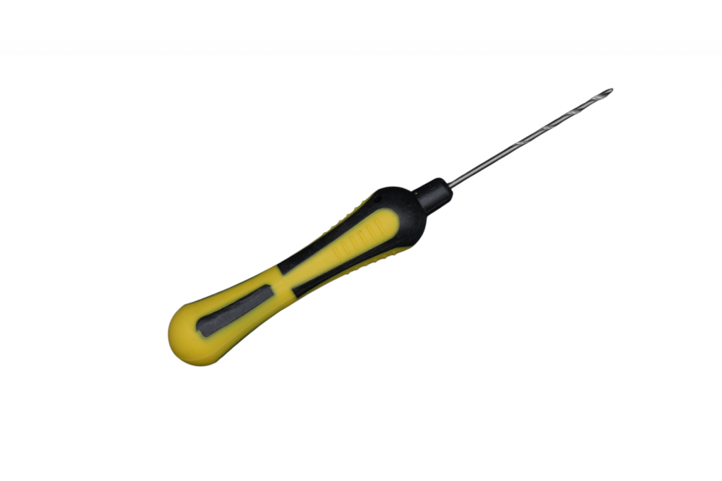 PCB – Boilie Bohrer mit ergonomischem Griff und Edelstahlspitze zum sicheren Aufziehen von Boilies und Ködern